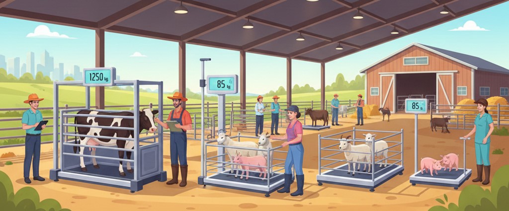 Livestock Scales weighing scales supplier in Qatar